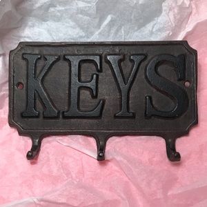 Key holder/cast iron
